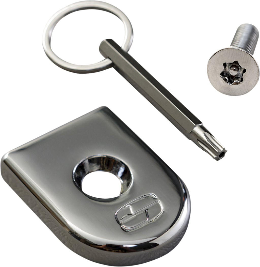 SADDLEMEN Security Seat Screw - Chrome