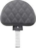 SADDLEMEN Backrest - Lattice Stitched - Black