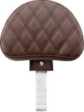 SADDLEMEN Backrest - Lattice Stitched - Brown
