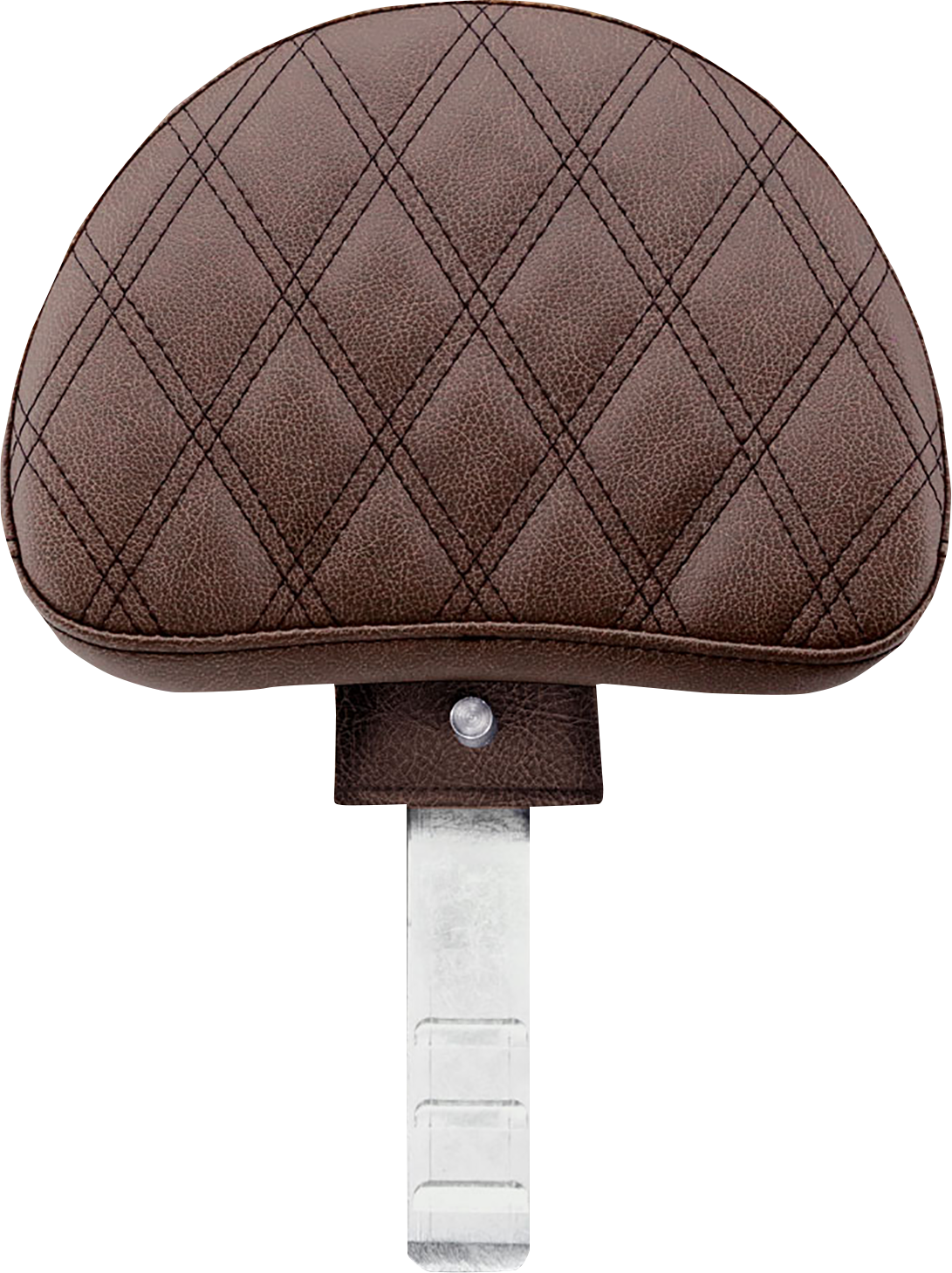 SADDLEMEN Backrest - Lattice Stitched - Brown