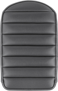 SADDLEMEN Sissy Bar Pad - Tuck-n-Roll - Black