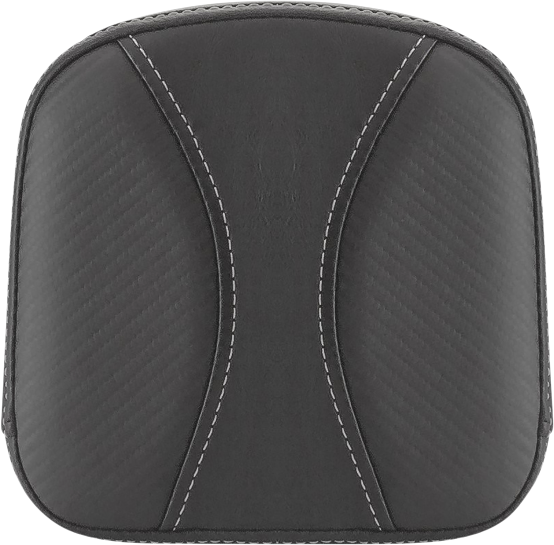 SADDLEMEN Sissy Bar Pad - Contoured - Black - FL/FX '97-'23