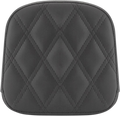 SADDLEMEN Sissy Bar Pad - Lattice Stitched - Black - FL/FX '97-'23