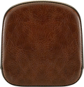 SADDLEMEN Tall Sissy Bar Pad - Lariat - Distressed - Brown - FL '99-'23