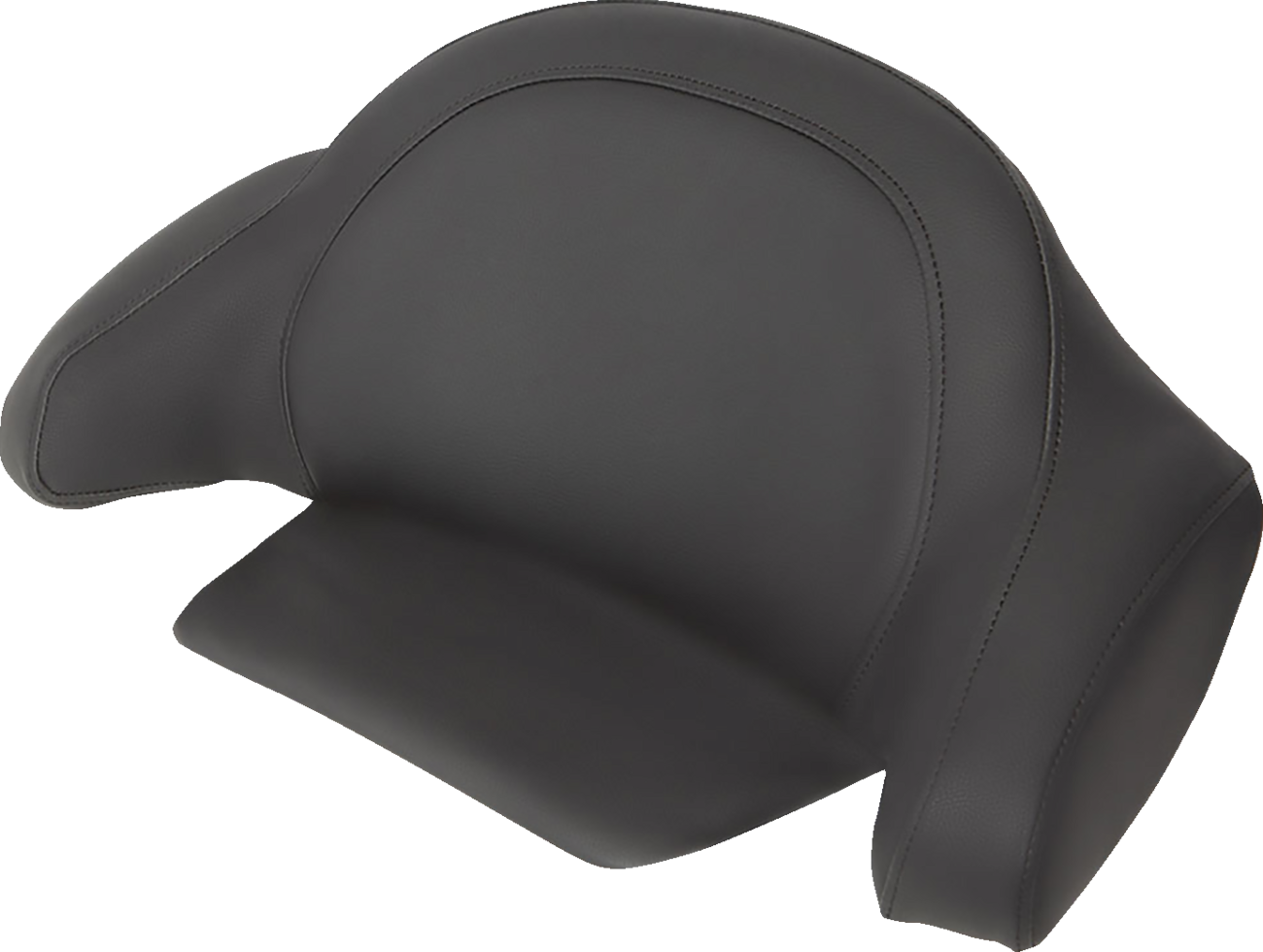 SADDLEMEN RoadSofa™ Tour-Pak® Cover - Black w/ Black Stitching - FL