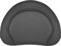 SADDLEMEN RoadSofa™ Sissy Bar Pad - Black w/ Black Stitching - Universal
