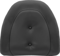 SADDLEMEN Tour-Pak® Backrest Pad Cover - Pillow Top - Black