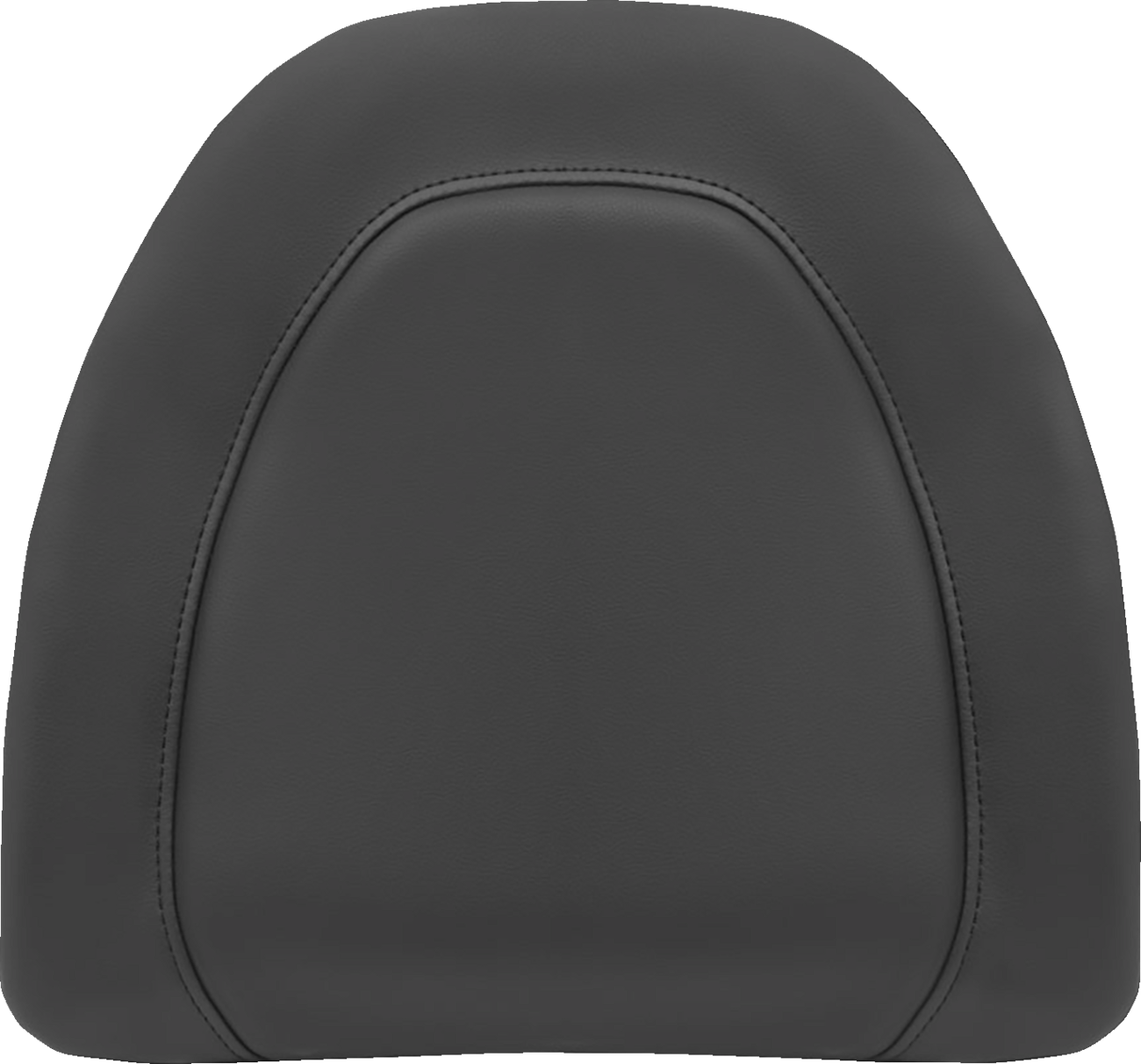 SADDLEMEN Tour-Pak® Backrest Pad Cover - Black w/ Black Stitching