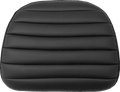 SADDLEMEN Touring Sissy Bar Pad - Black - Tuck-n-Roll - Indian '14-'22
