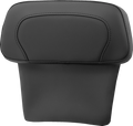 SADDLEMEN Chopped Tour Pak Backrest Pad - RoadSofa™ - Black w/ Black Stitch - FLT/FLH '14-'23