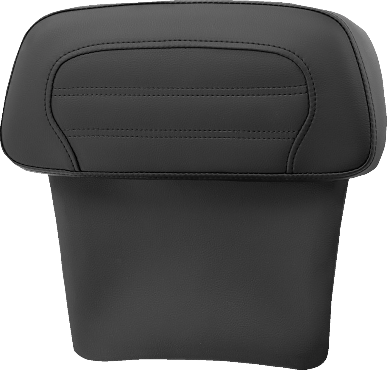 SADDLEMEN Chopped Tour Pak Backrest Pad - RP Slim - Roll & Pleat - FLT/FLH '14-'23