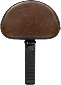 SADDLEMEN Backrest - Lariat - Distresssed Insert - Black Stitching - XL '04-'22