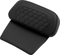 SADDLEMEN Chopped Tour Pak Pad - Honeycomb - Black Stitching - FLH/FLT '14-'26