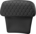 SADDLEMEN Chopped Tour Pak Pad - Honeycomb - Black Stitching - FLH/FLT '14-'26