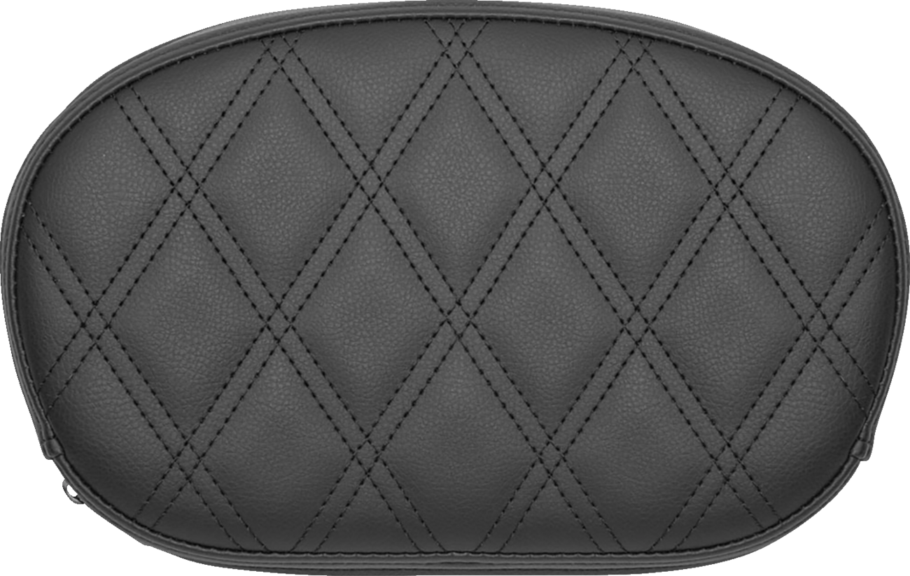 SADDLEMEN Mini Contour Sissy Bar Pad - Lattice Stitched