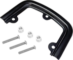SADDLEMEN Sissy Bar Pad Bracket - Black