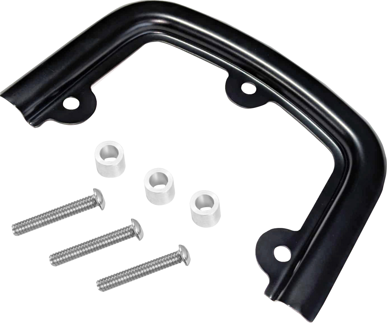 SADDLEMEN Sissy Bar Pad Bracket - Black