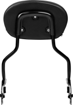SADDLEMEN Sissy Bar Pad Bracket - Black