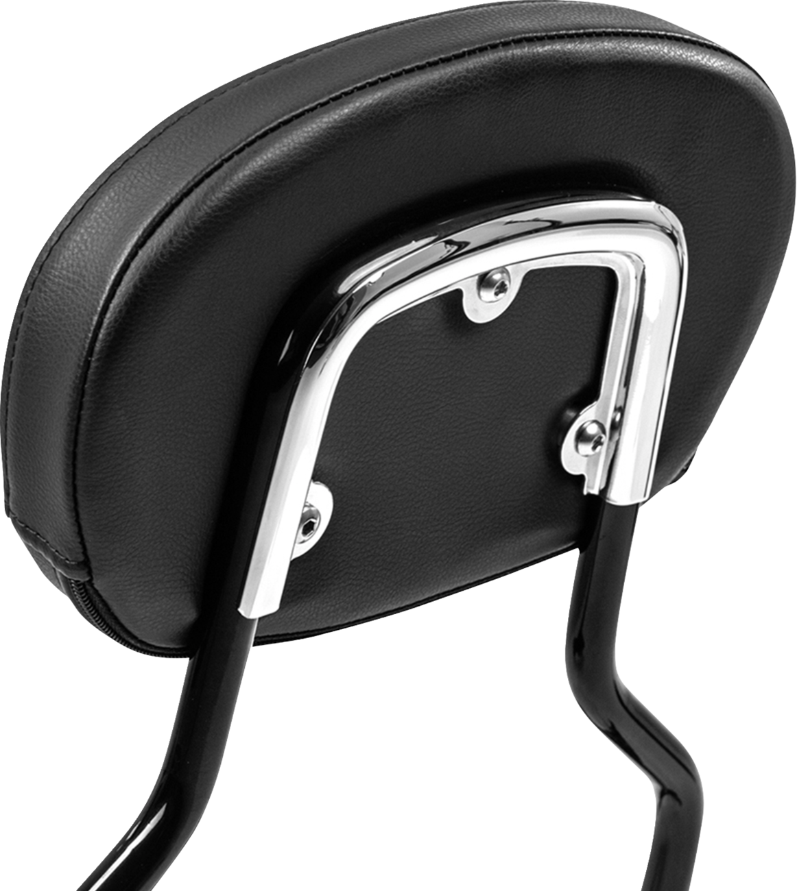 SADDLEMEN Sissy Bar Pad Bracket - Chrome