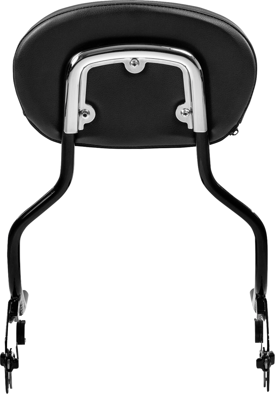 SADDLEMEN Sissy Bar Pad Bracket - Chrome
