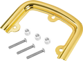 SADDLEMEN Sissy Bar Pad Bracket - Gold