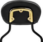 SADDLEMEN Sissy Bar Pad Bracket - Gold