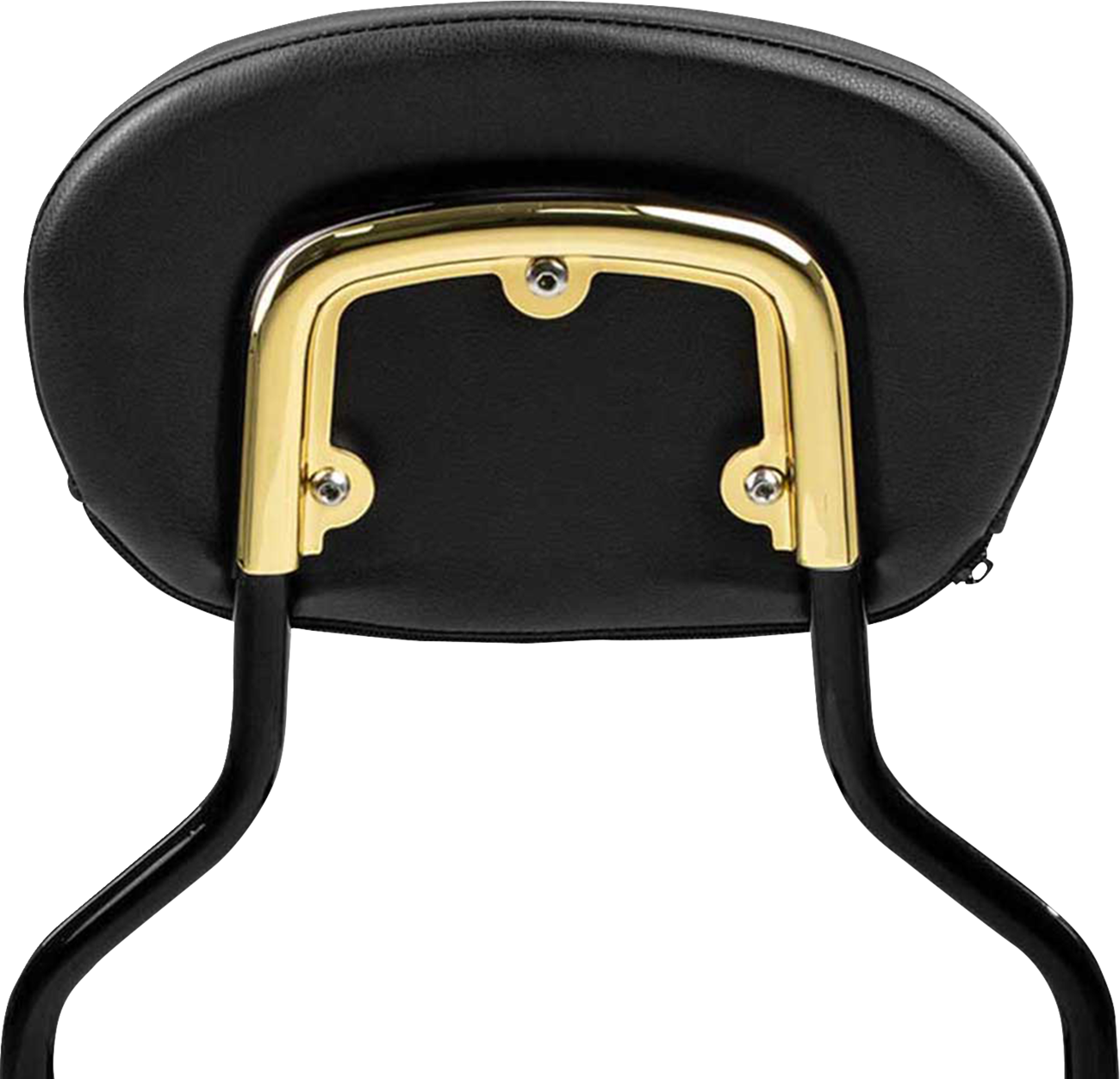 SADDLEMEN Sissy Bar Pad Bracket - Gold