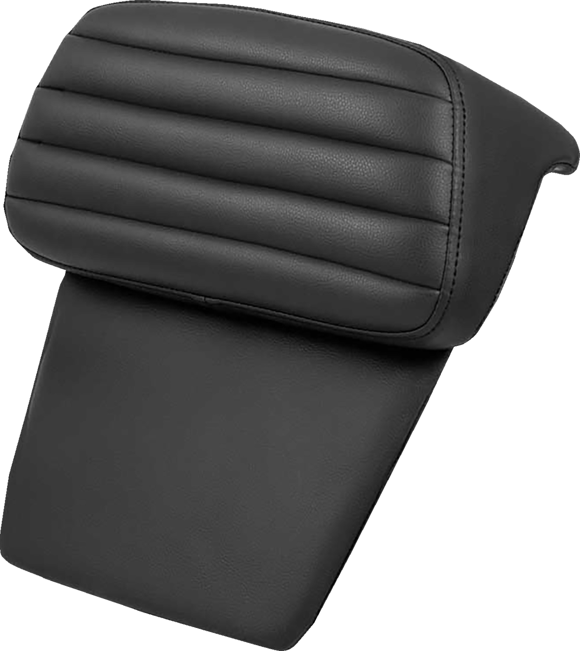 SADDLEMEN Chopped Tour Pak Backrest Pad - Tuck-n-Roll - FLH/FLT '14-'25