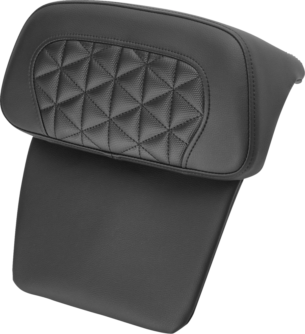 SADDLEMEN Chopped Tour Pak Backrest Pad - Tri-Gripper - FLH/FLT '14-'25