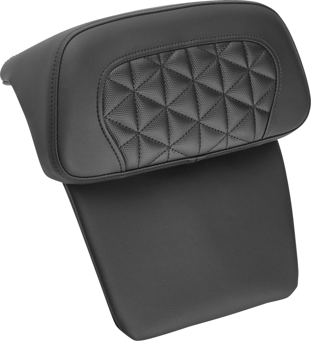 SADDLEMEN Chopped Tour Pak Backrest Pad - Tri-Gripper - FLH/FLT '14-'25