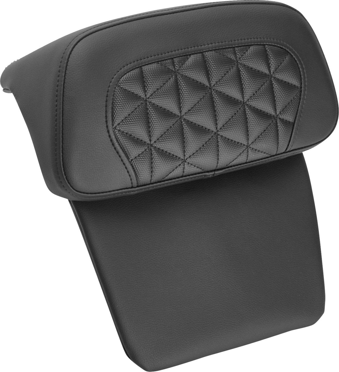 SADDLEMEN Chopped Tour Pak Backrest Pad - Tri-Gripper - FLH/FLT '14-'25