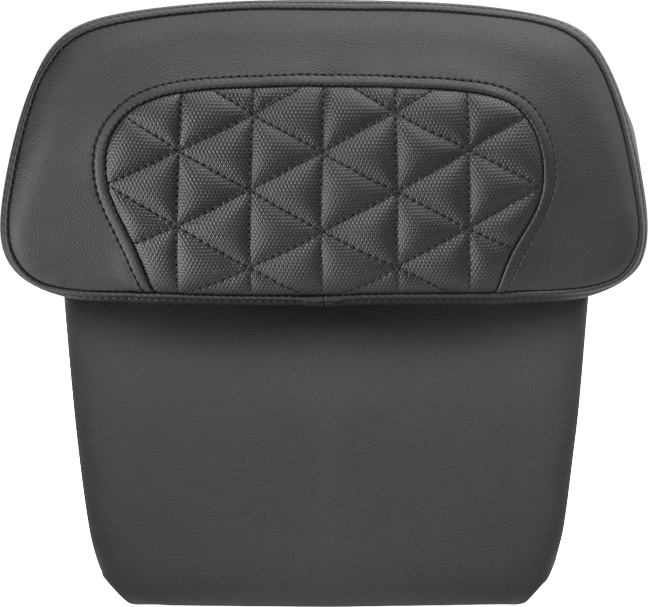 SADDLEMEN Chopped Tour Pak Backrest Pad - Tri-Gripper - FLH/FLT '14-'25