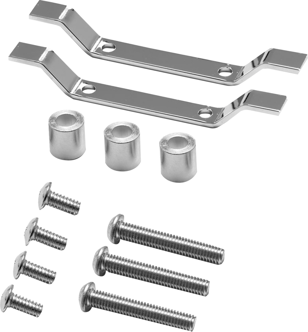 SADDLEMEN Mini Contour Sissy Bar Pad - Tri-Gripper - Short