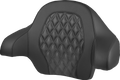 SADDLEMEN Tour-Pak® Backrest Pad - Lattice Stitch - Black Stitch - FL '14-'25