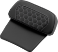SADDLEMEN Chopped Tour Pak Backrest Pad - Honeycomb - White Stitch - FLH/FLT '14-'25