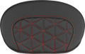 SADDLEMEN Mini Contour Sissy Bar Pad - Tri-Gripper - Red Stitch