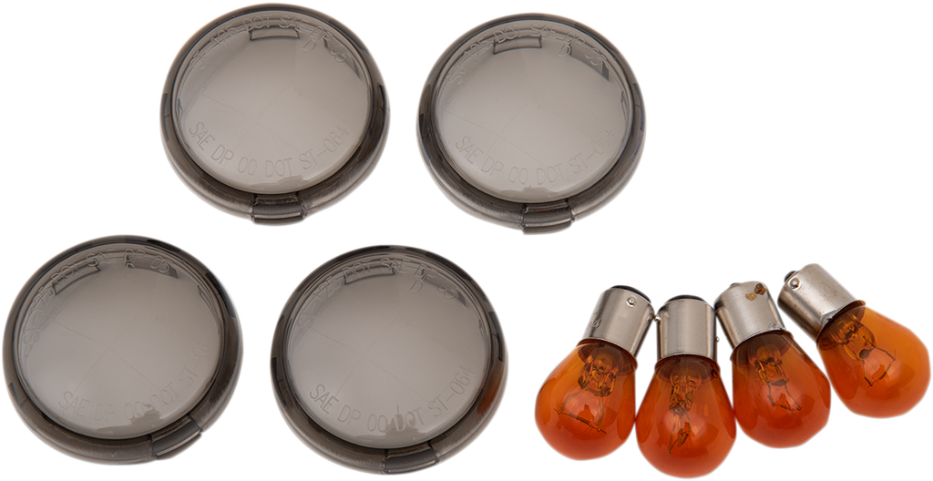 Drag Specialties Smoked Bullet Lens 00-23