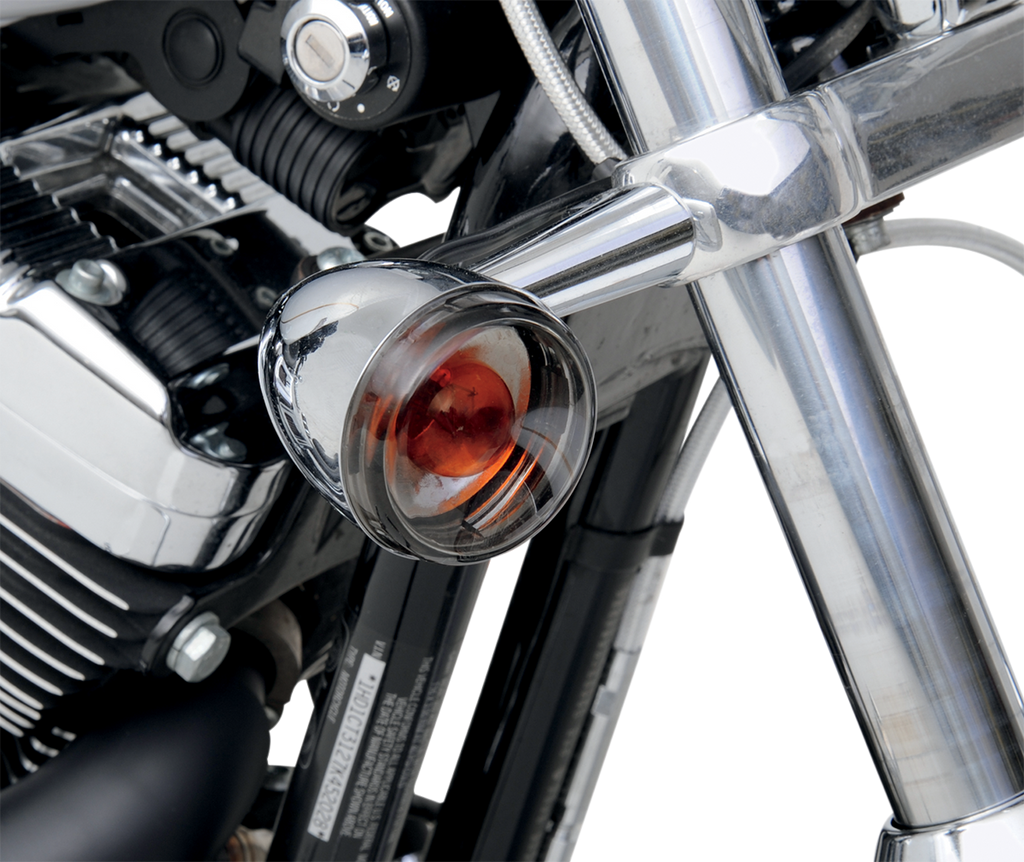 Drag Specialties Smoked Bullet Lens 00-23
