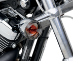 Drag Specialties Smoked Bullet Lens 00-23