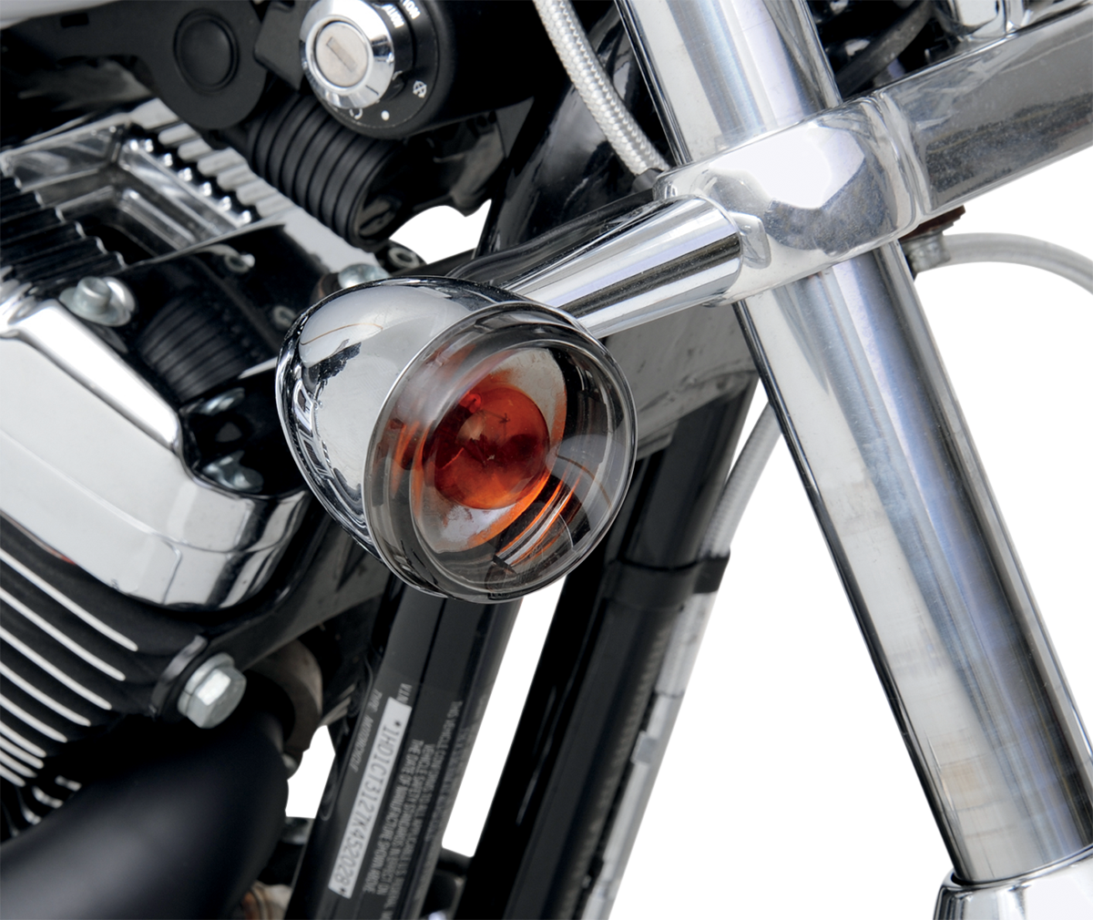 Drag Specialties Smoked Bullet Lens 00-23