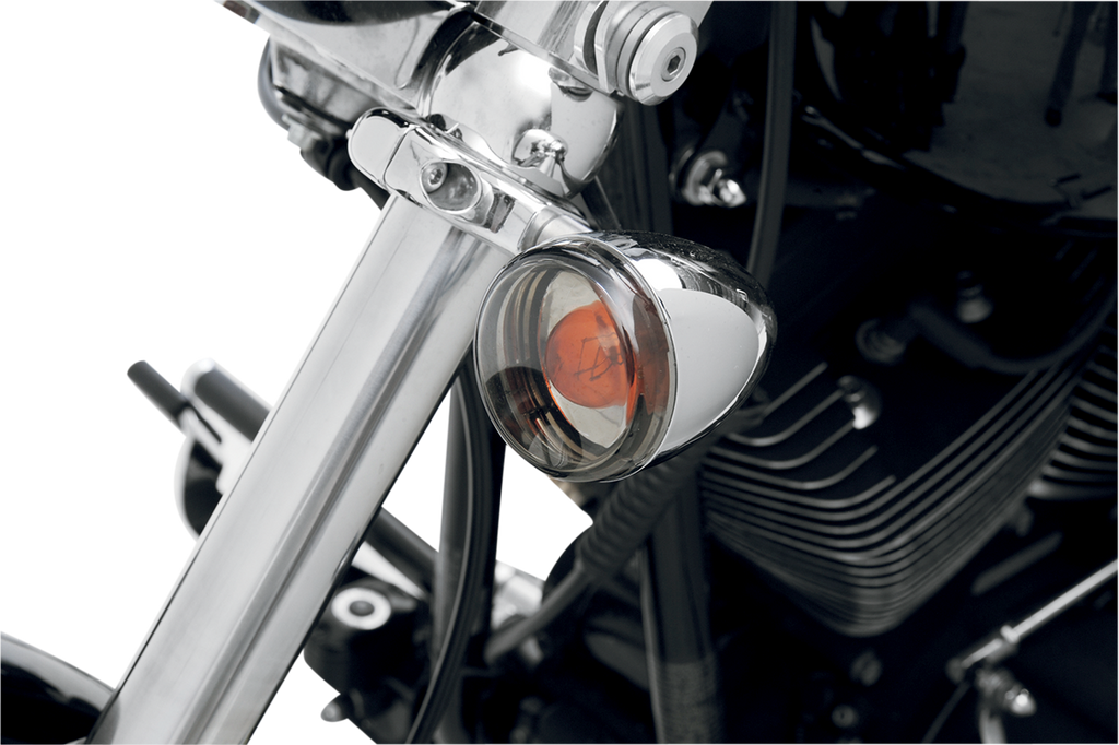 Drag Specialties Smoked Bullet Lens 00-23