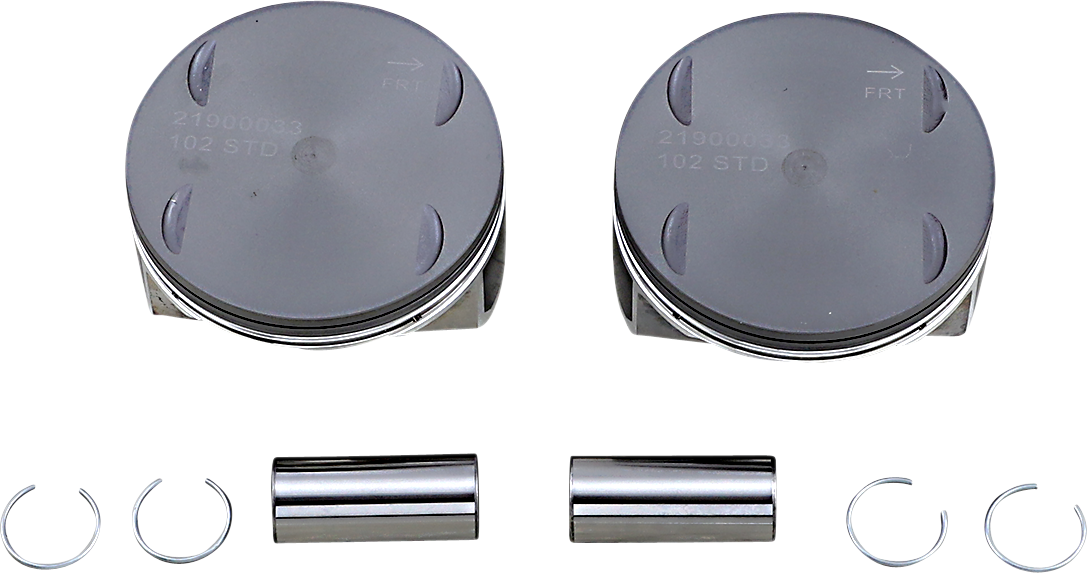 Drag Specialties Pistons 114' Standard M8