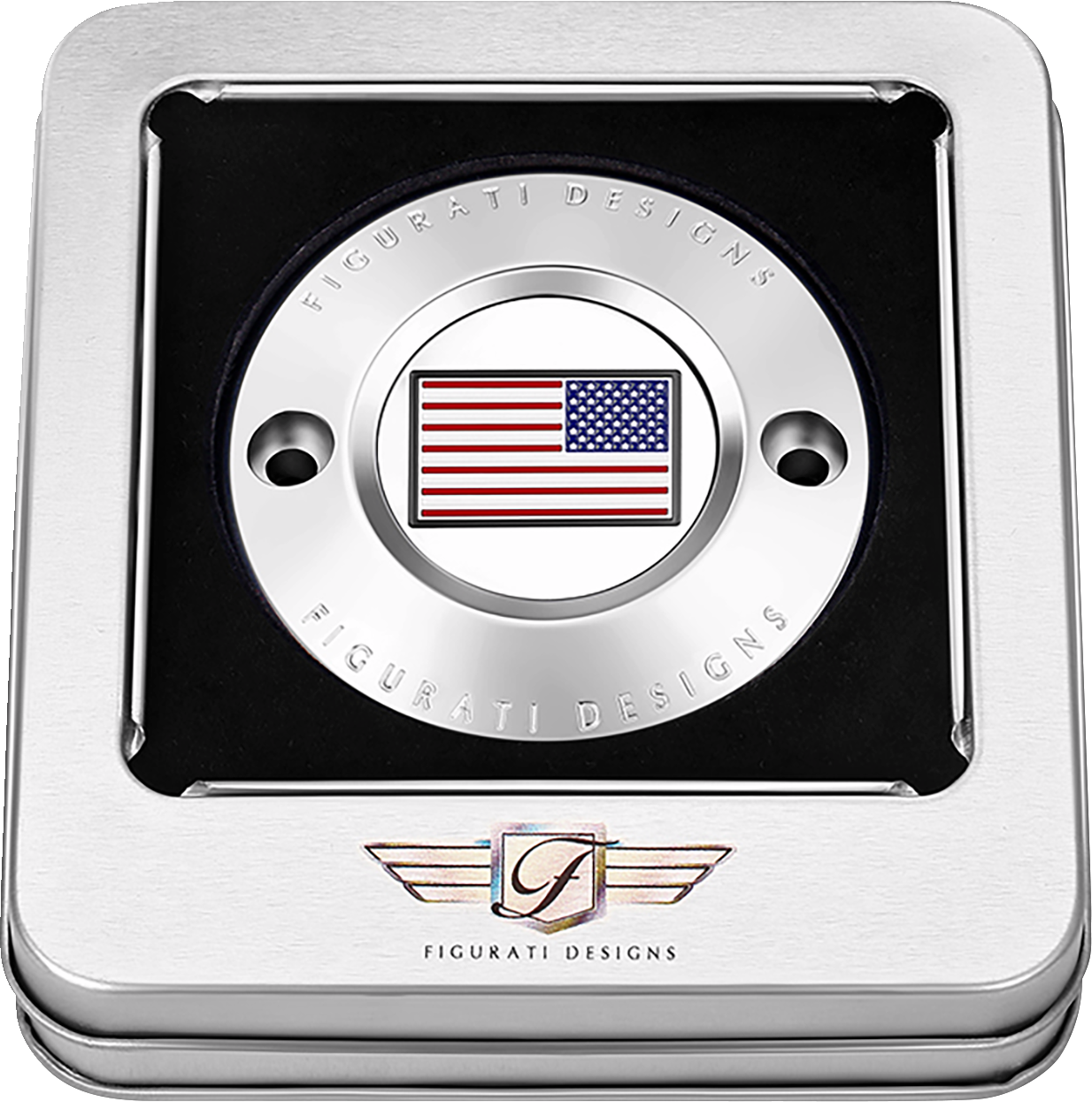 Figurati Designs Cover Timing 2H Am - Stainless Steel