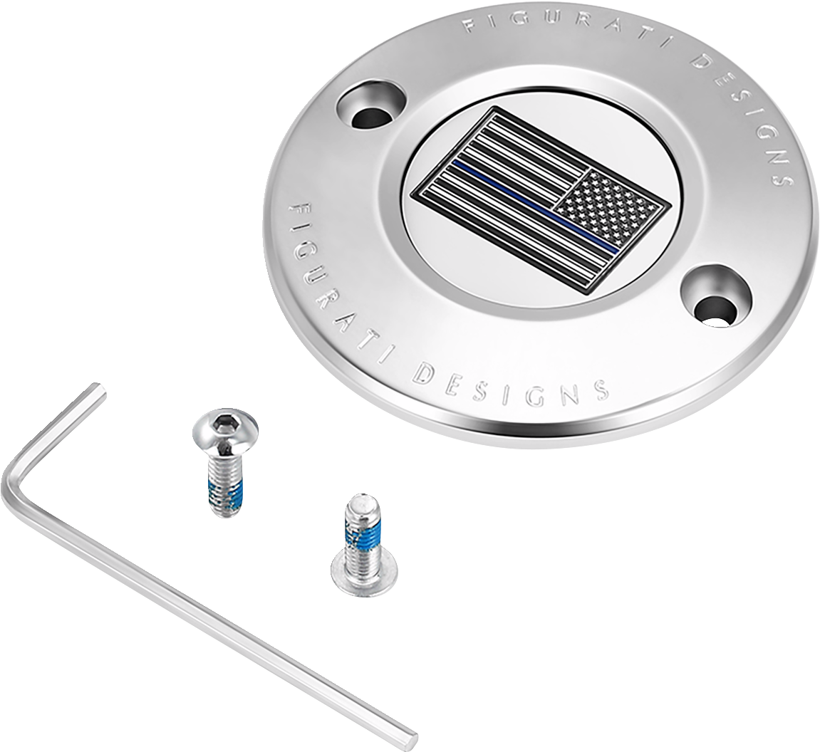 Figurati Designs Cover Timing 2H Am - Blue Stainless Steel