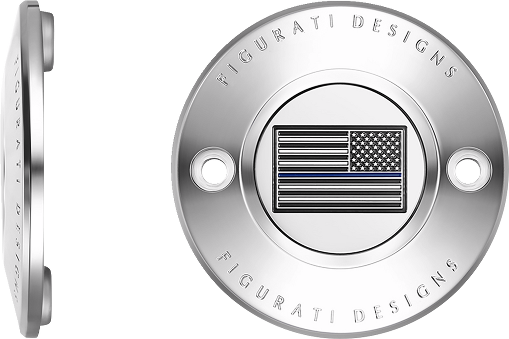 Figurati Designs Cover Timing 2H Am - Blue Stainless Steel