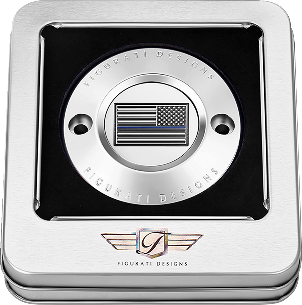 Figurati Designs Cover Timing 2H Am - Blue Stainless Steel