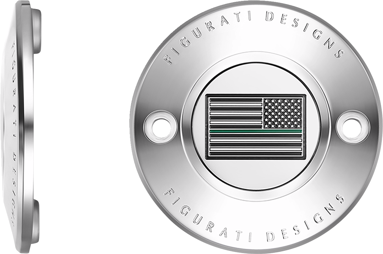 Figurati Designs Cover Timing 2H Am Gl - Stainless Steel