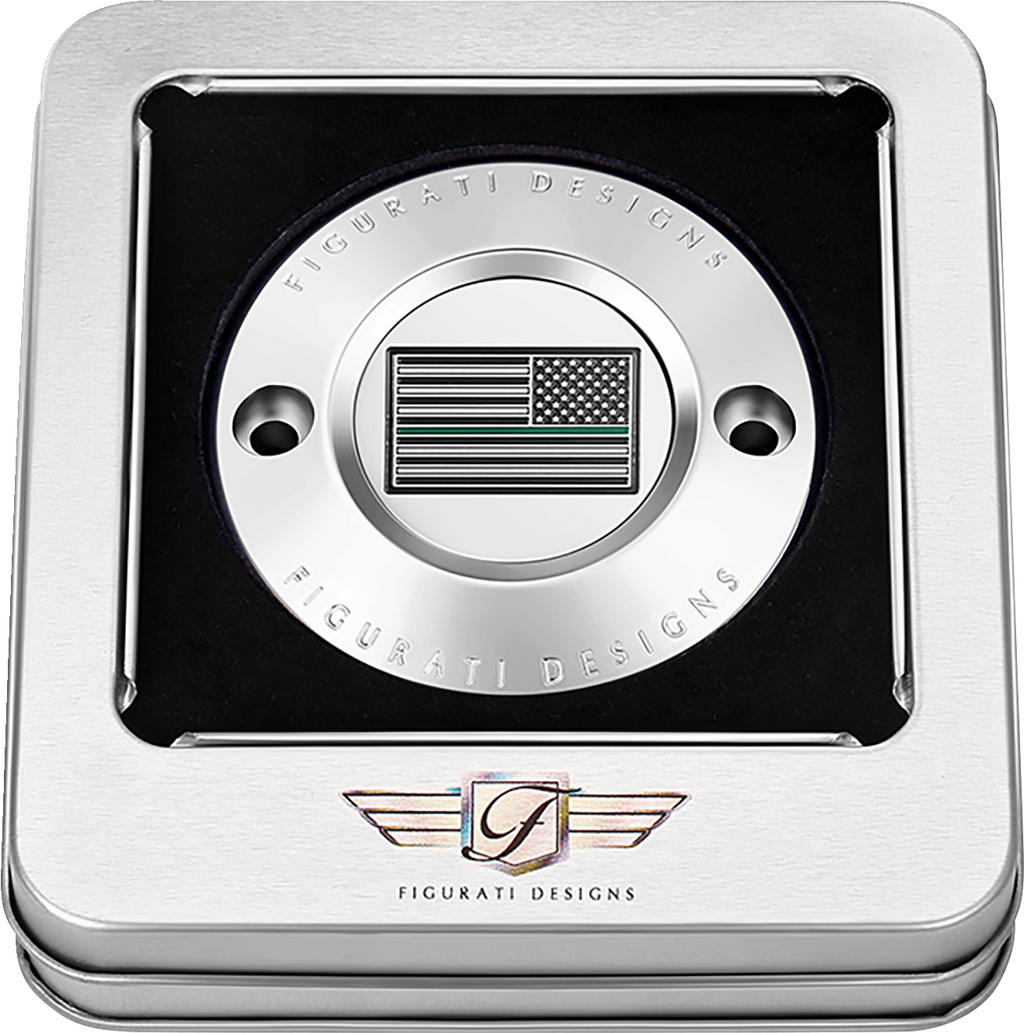Figurati Designs Cover Timing 2H Am Gl - Stainless Steel
