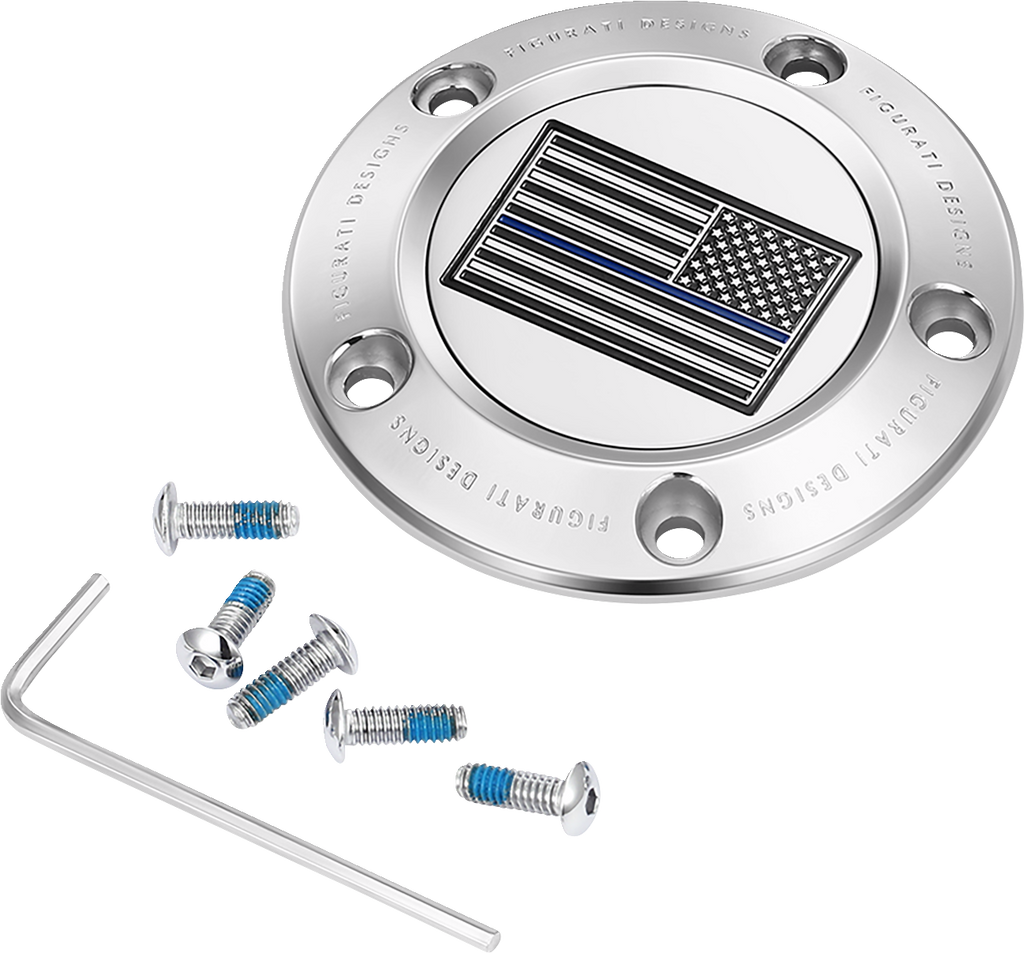 Figurati Designs Cover Timing 5H Am - Blue Stainless Steel