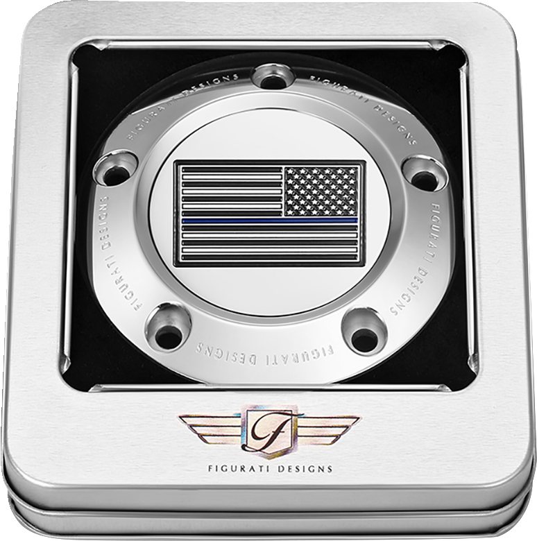 Figurati Designs Cover Timing 5H Am - Blue Stainless Steel